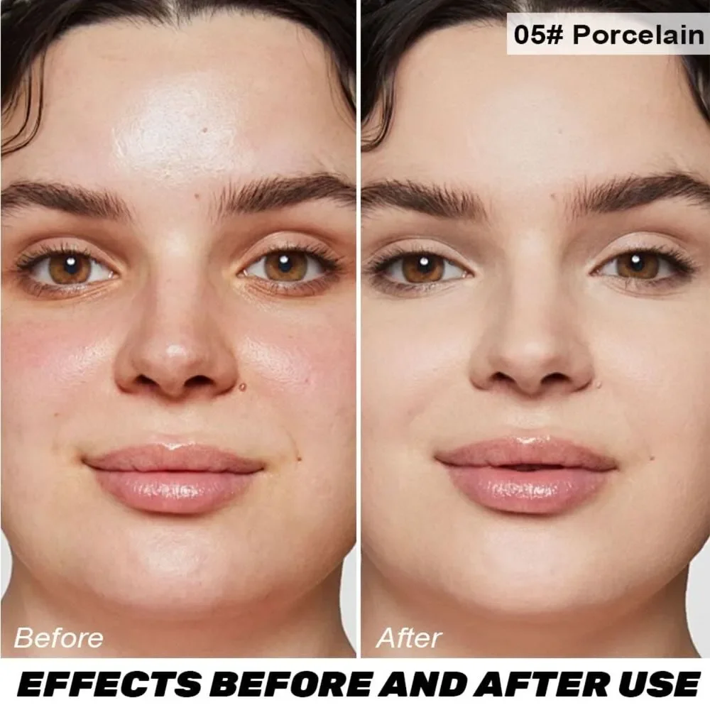 Porcelain Oil Control Matte Perfection Face Powder Compact For Women